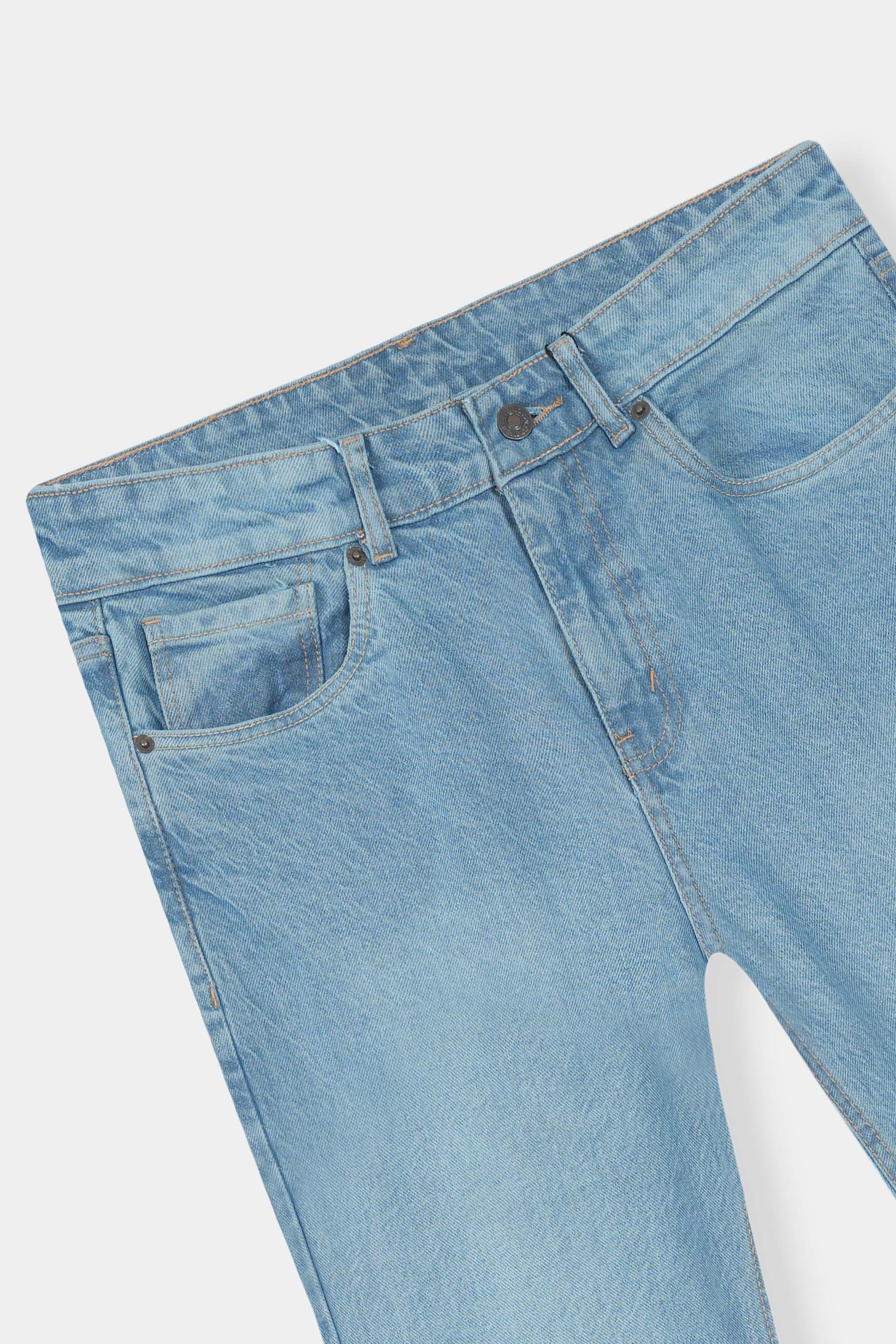 Denim Jeans Color Ice Blue