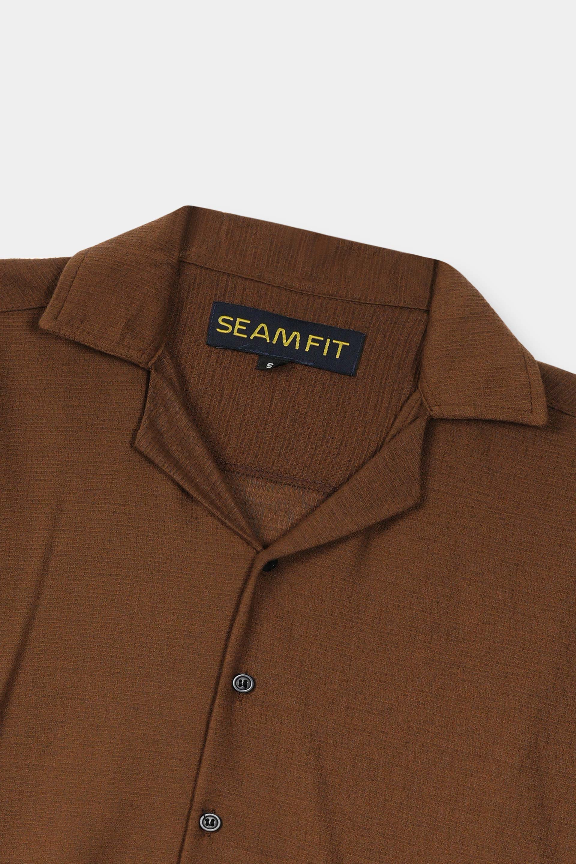 Half Sleeves Coat Collar / Hawaiian Shirt