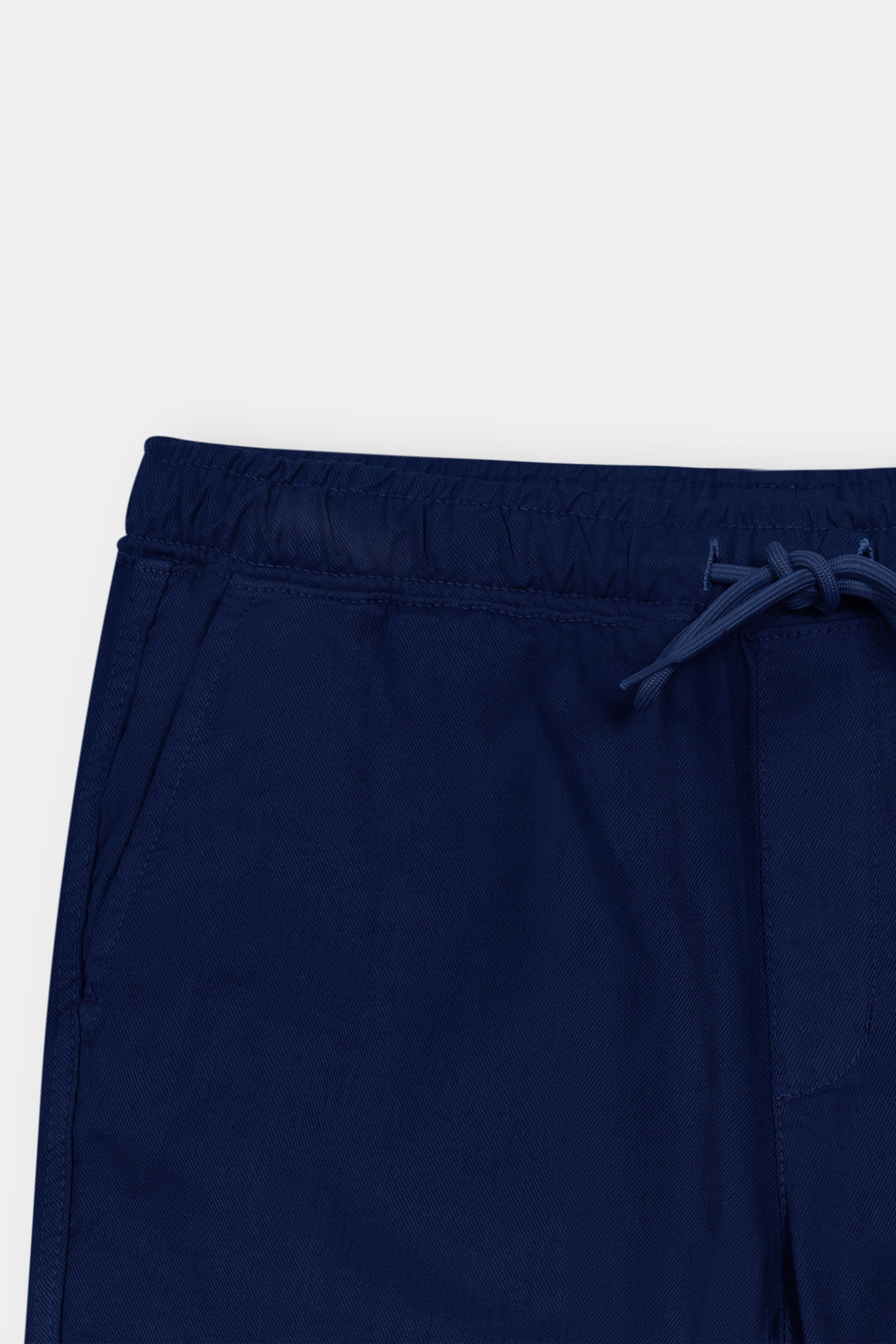 Regular Fit Six Pocket Cargo Pant Color Blue