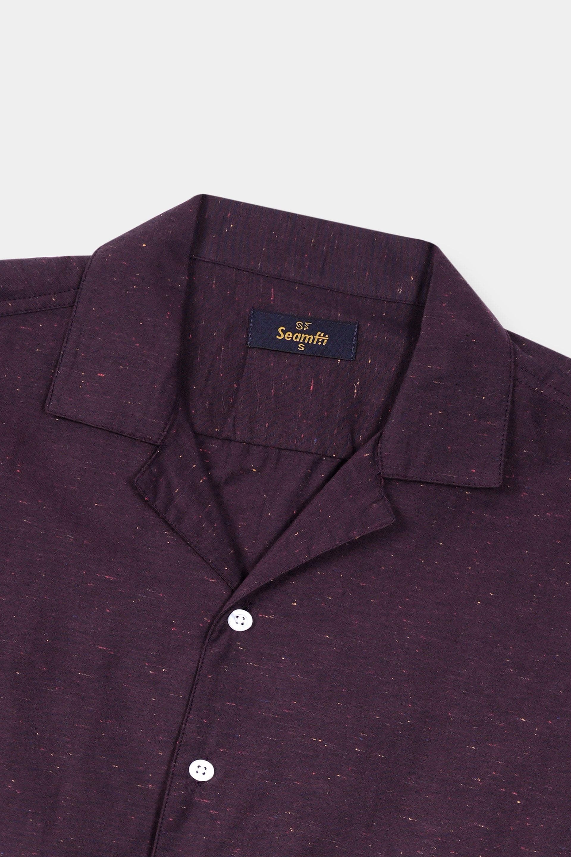 Half Sleeves Coat Collar / Hawaiian Shirt