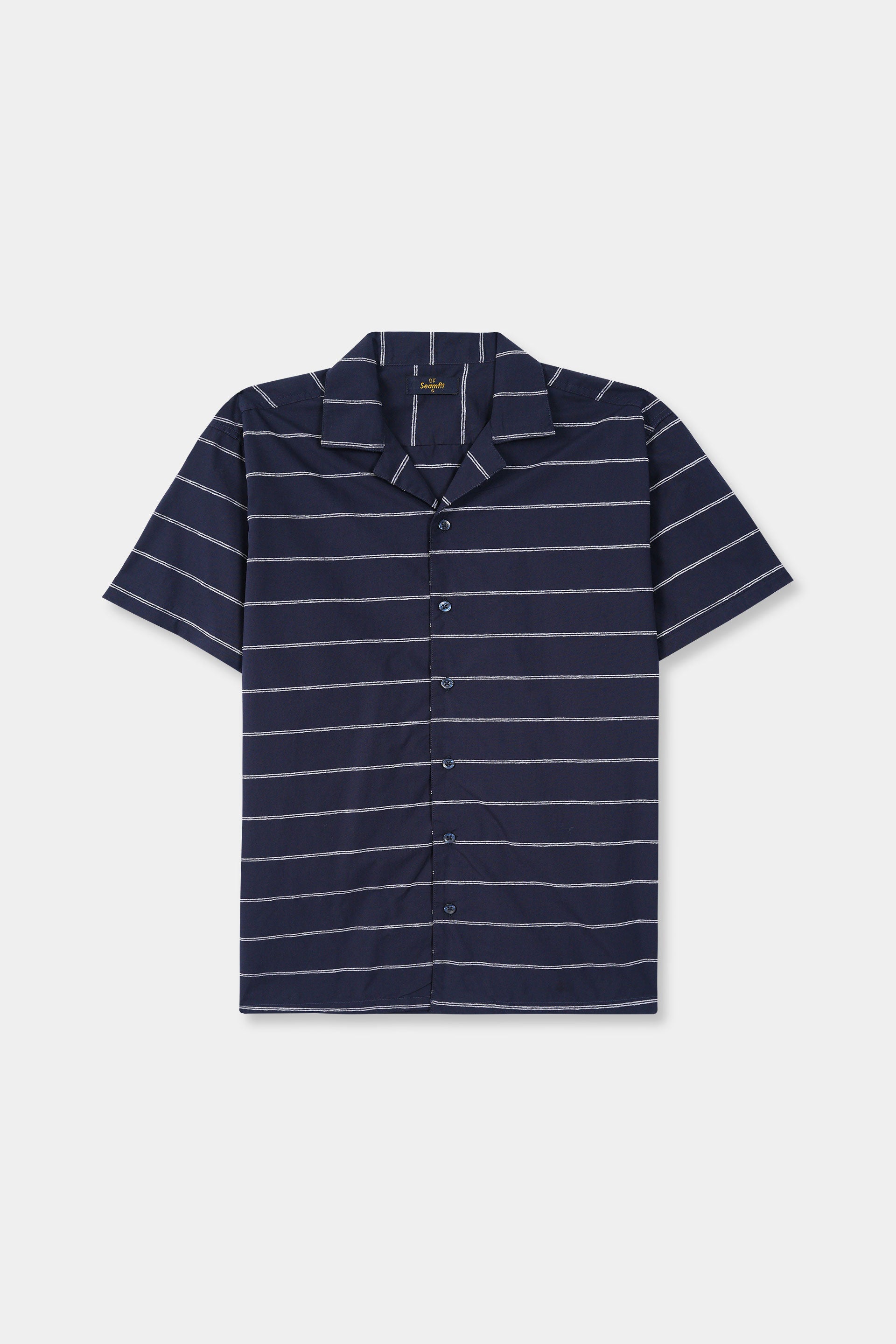 Half Sleeves Coat Collar / Hawaiian Shirt