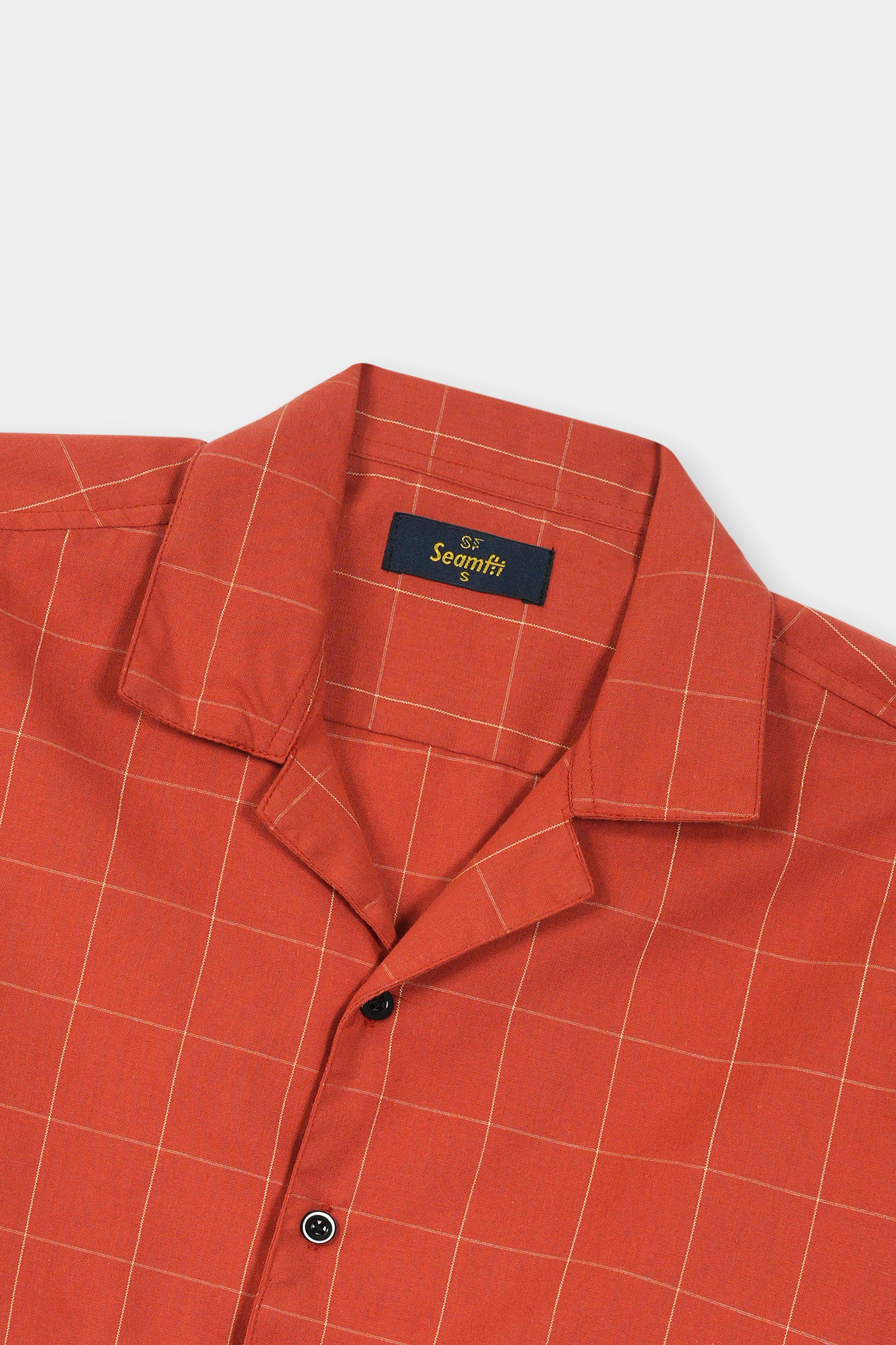 Half Sleeves Coat Collar / Hawaiian Shirt