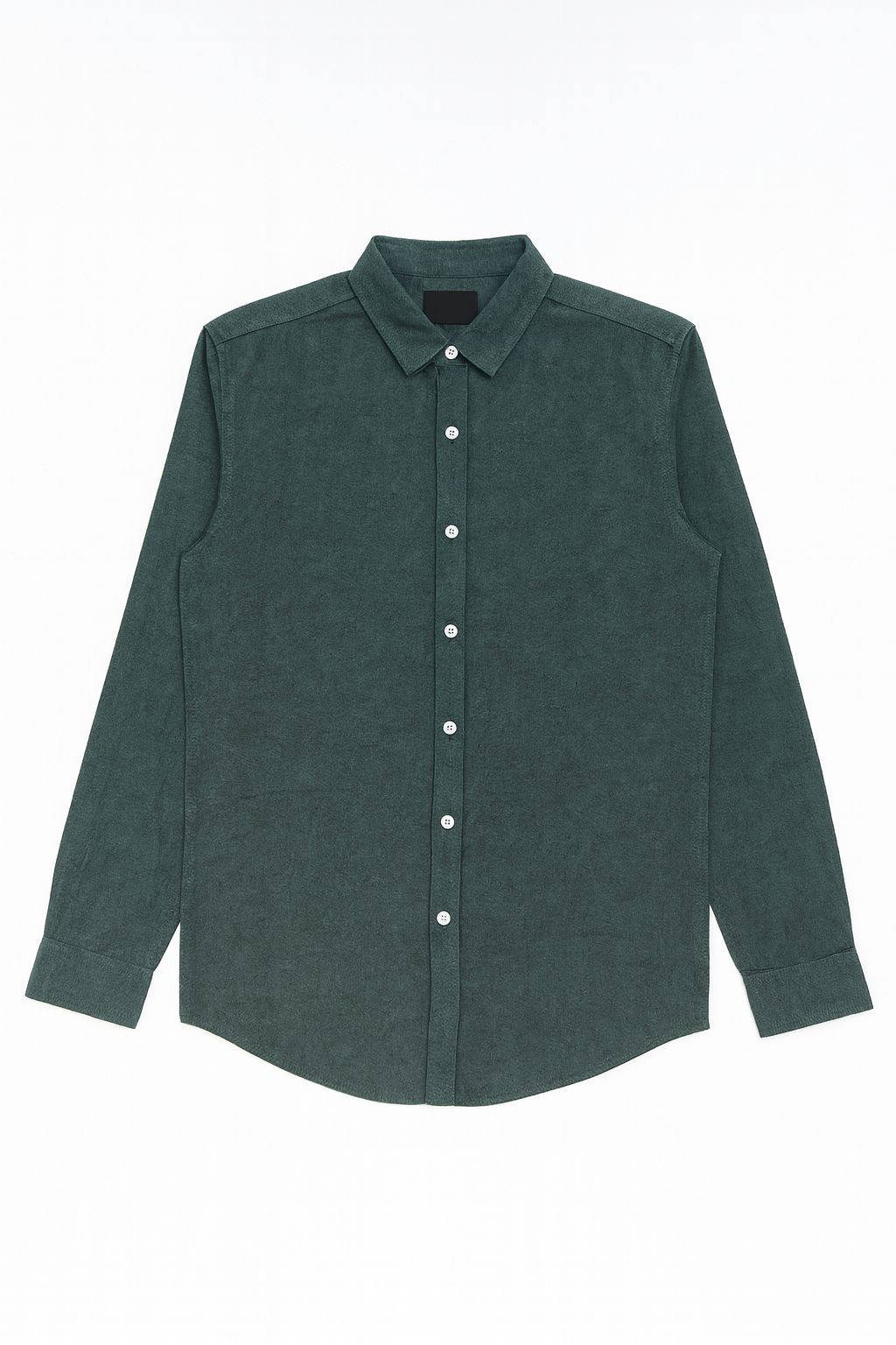 Thick Cotton Winter Casual Shirt – Deep Teal