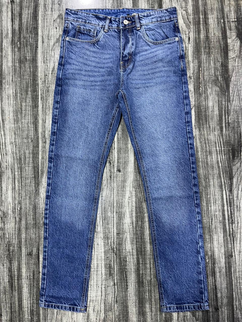 Deep Wash Blue Denim Jeans