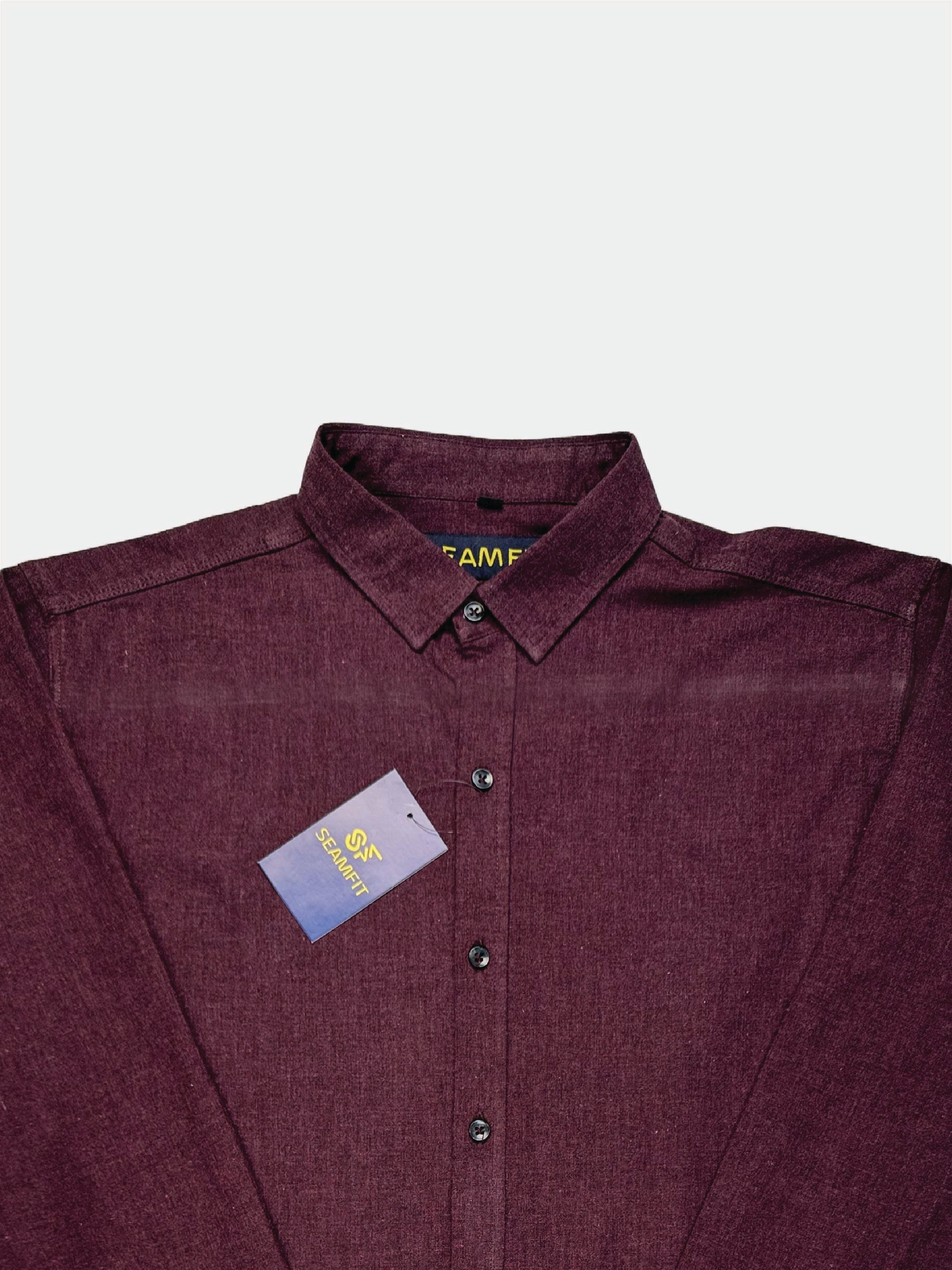 WINTER CHAMBRAY FABRIC SHIRT