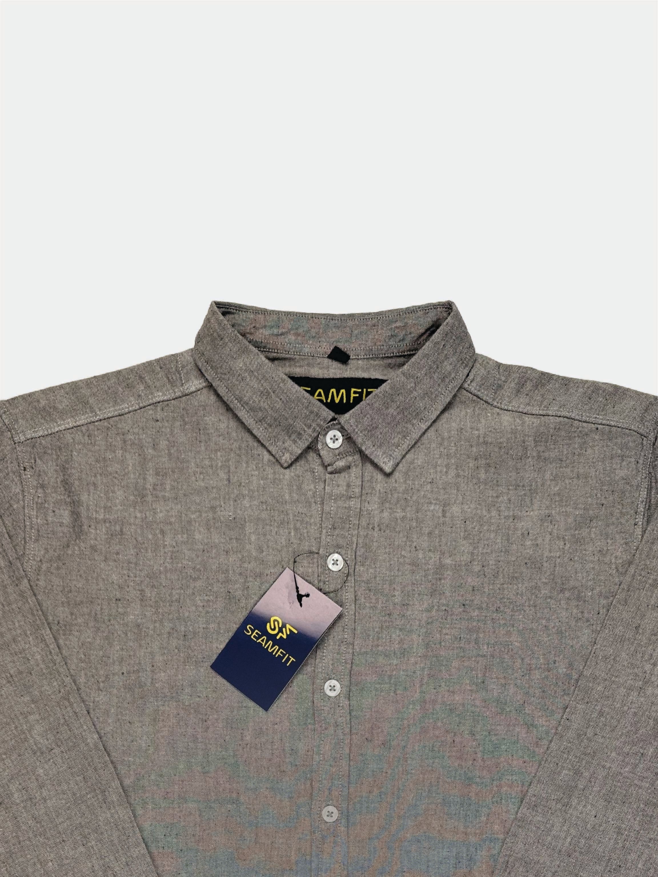 WINTER CHAMBRAY FABRIC SHIRT