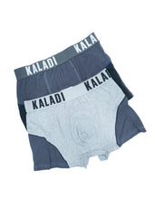 KALADI 2 Pack Boxer Briefs - Cotton Stretch China Import