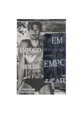 ARMANI 3 PACK BOXER BRIEFS - COTTON STRETCH