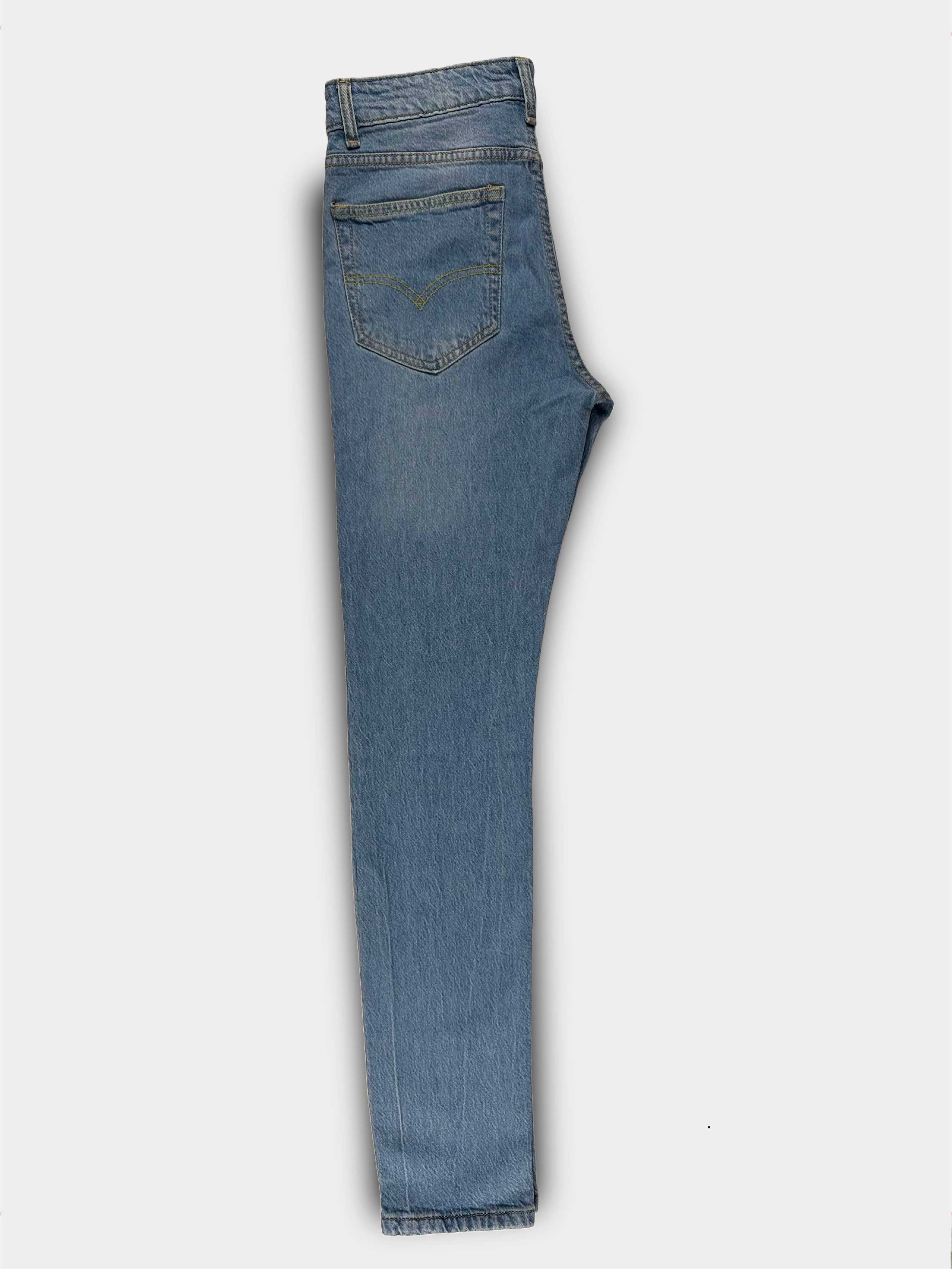 LIGHT BLUE REGULAR FIT JEANS FOR MEN