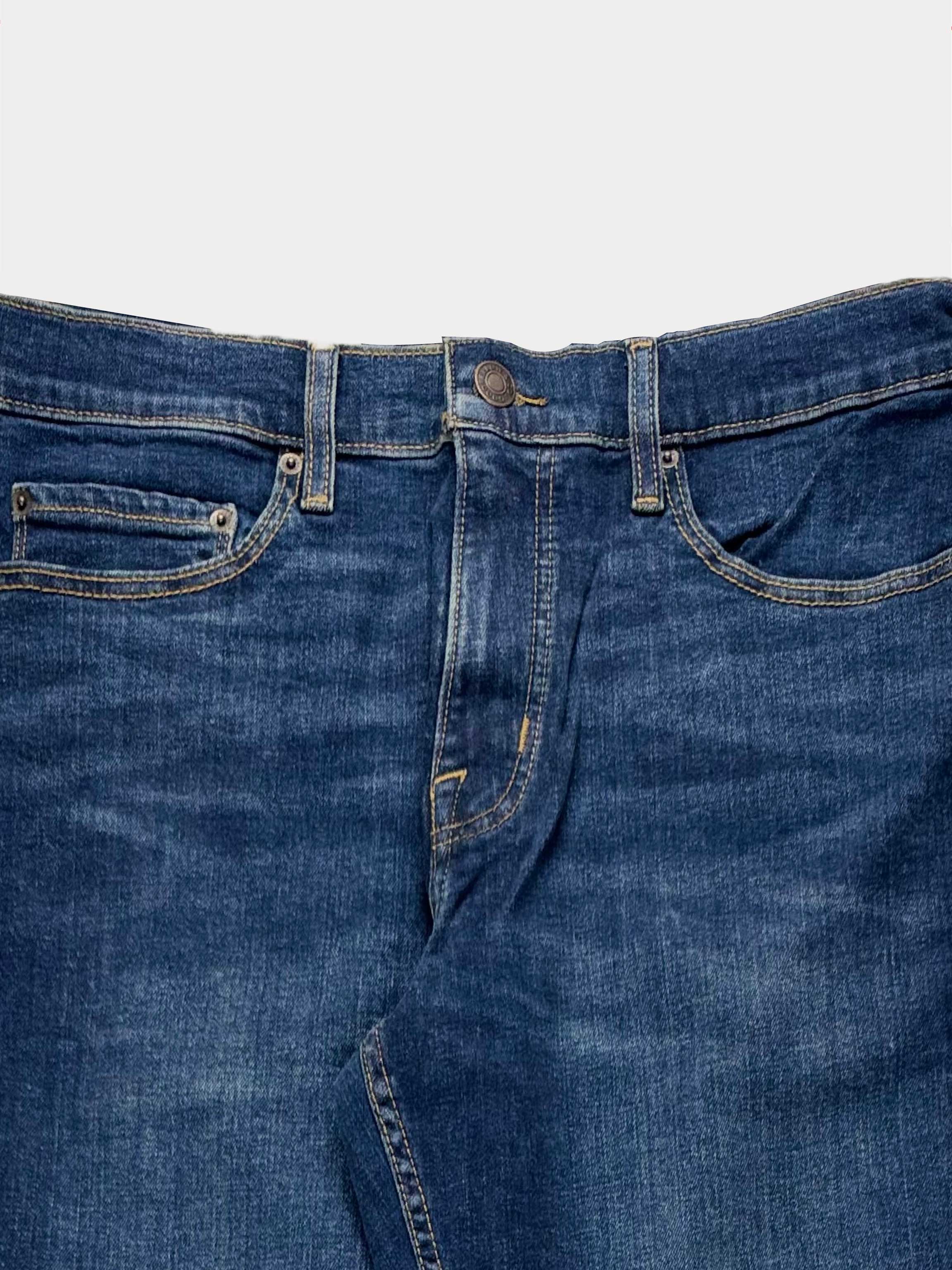 PREMIUM BLUE STRAIGHT FIT JEANS