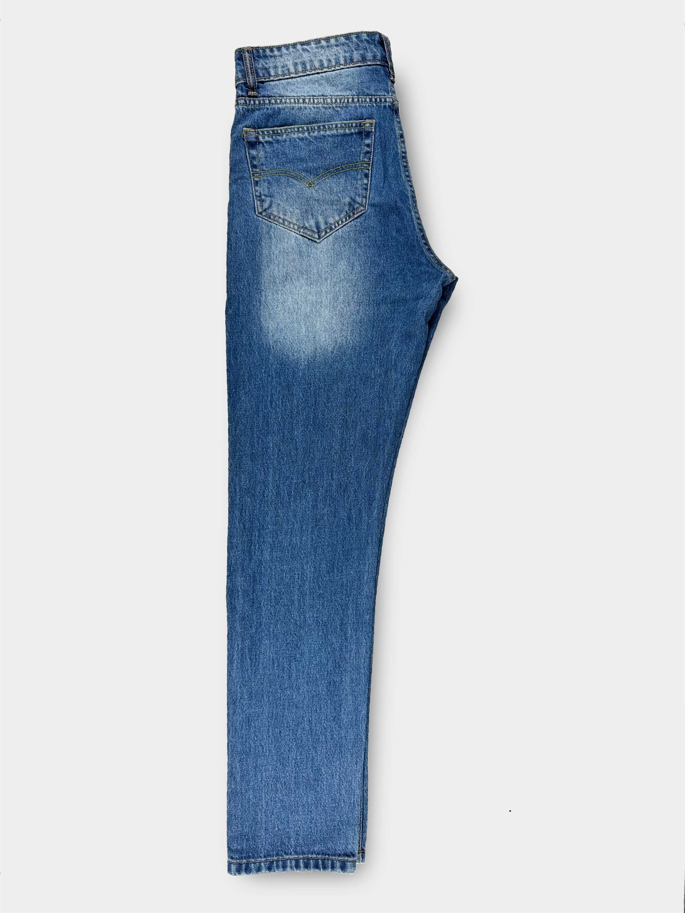 CLASSIC BLUE REGULAR FIT JEANS MEN