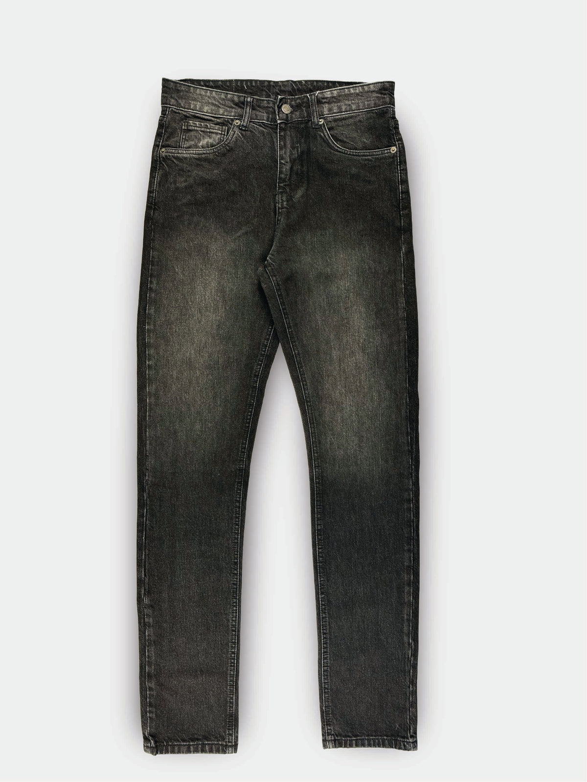 REGULAR FIT DARK GREY JEANS