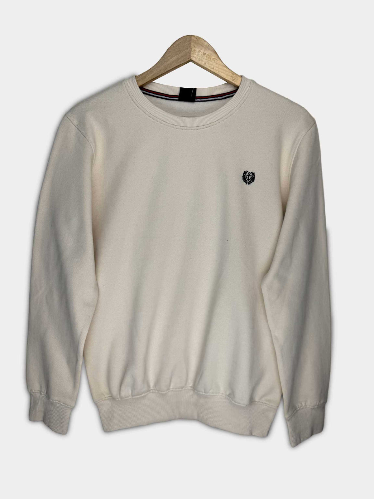 Basic Beige Sweatshirt For Men