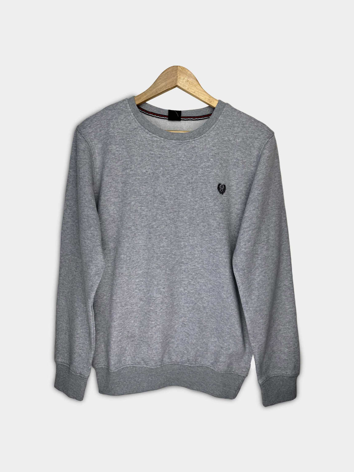 Basic Grey Sweatshirt For Men