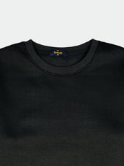 Basic Dark Black Sweatshirt For Men