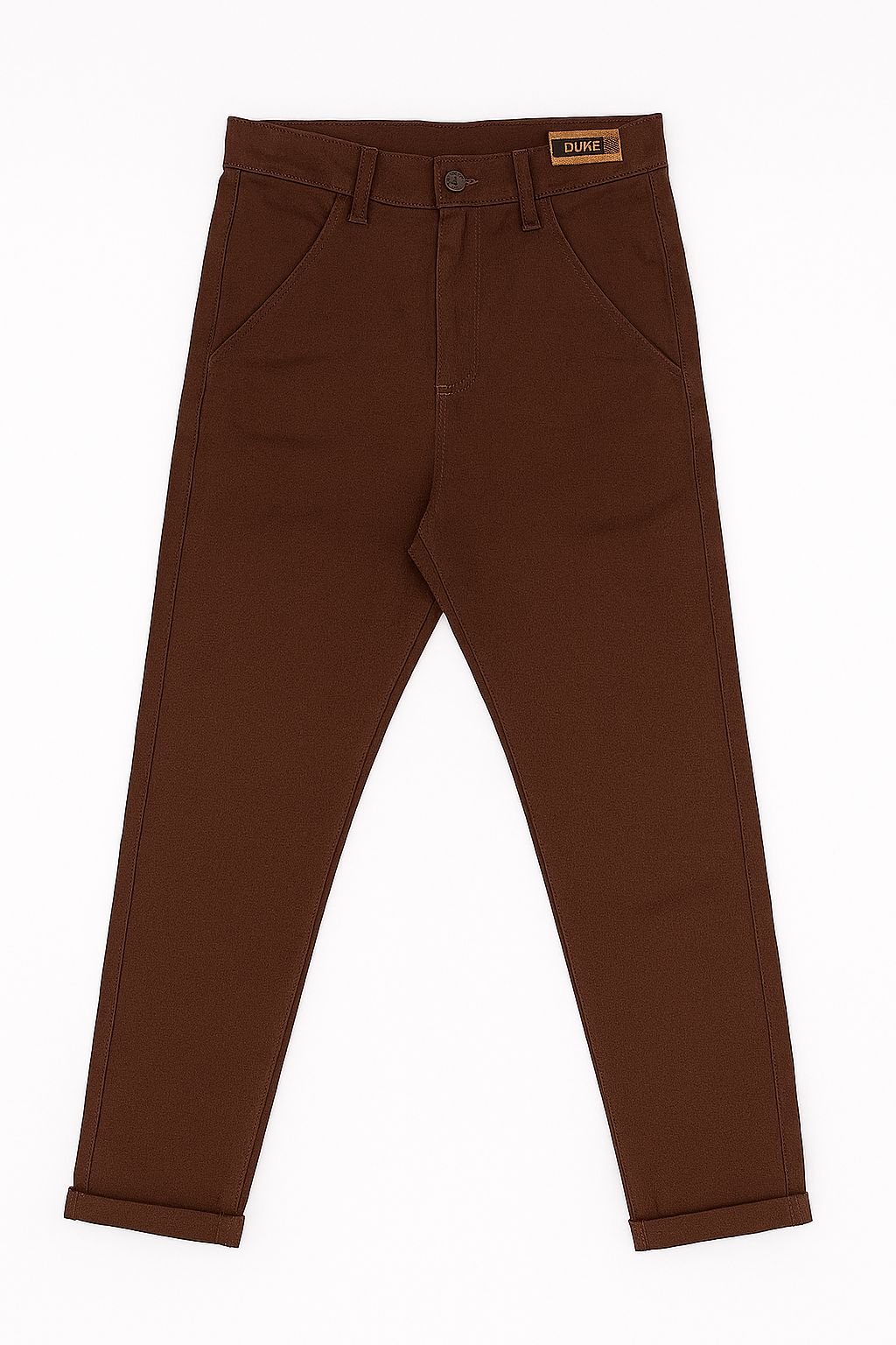 DARK BROWN SMART FIT CHINO