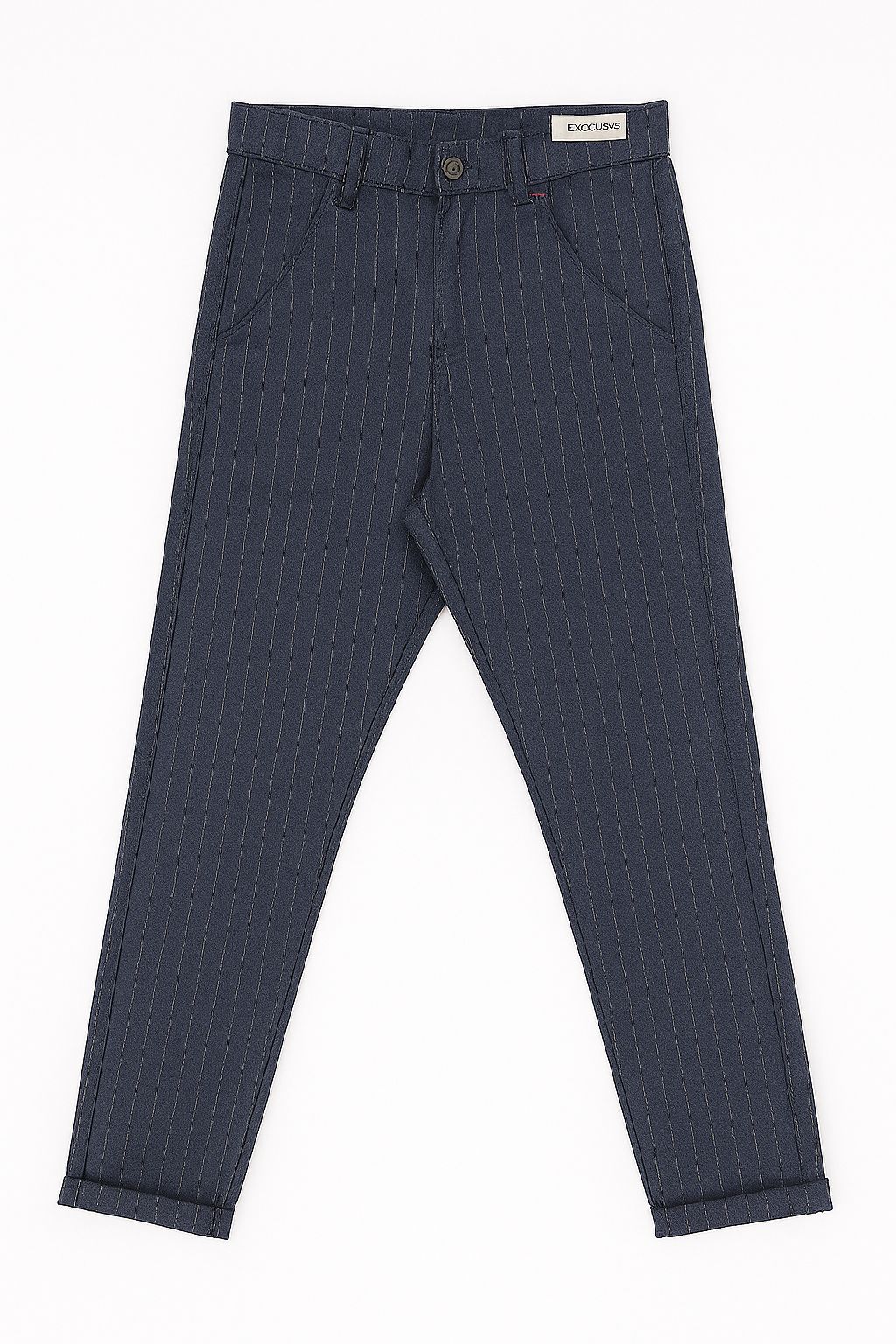 STRIPES SMART FIT COTTON CHINO