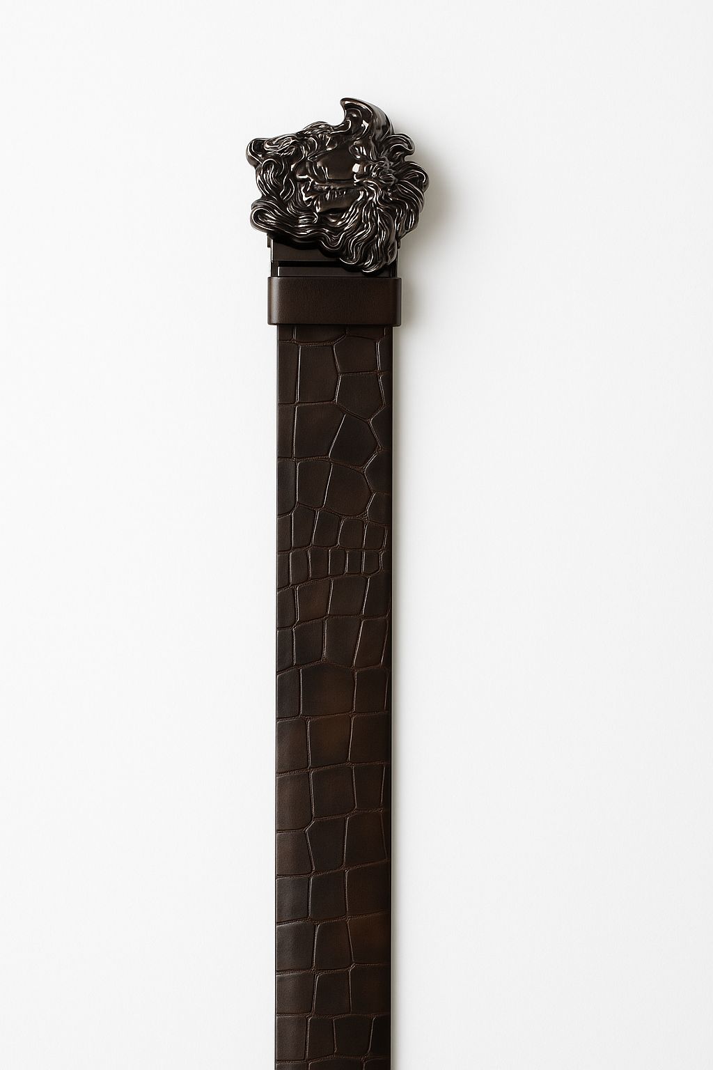 Embossed Leather Belt