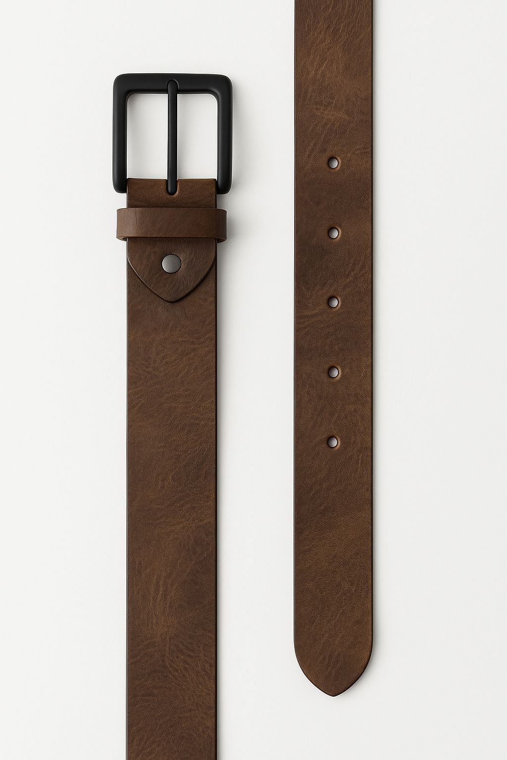 Classic Brown Leather Belt