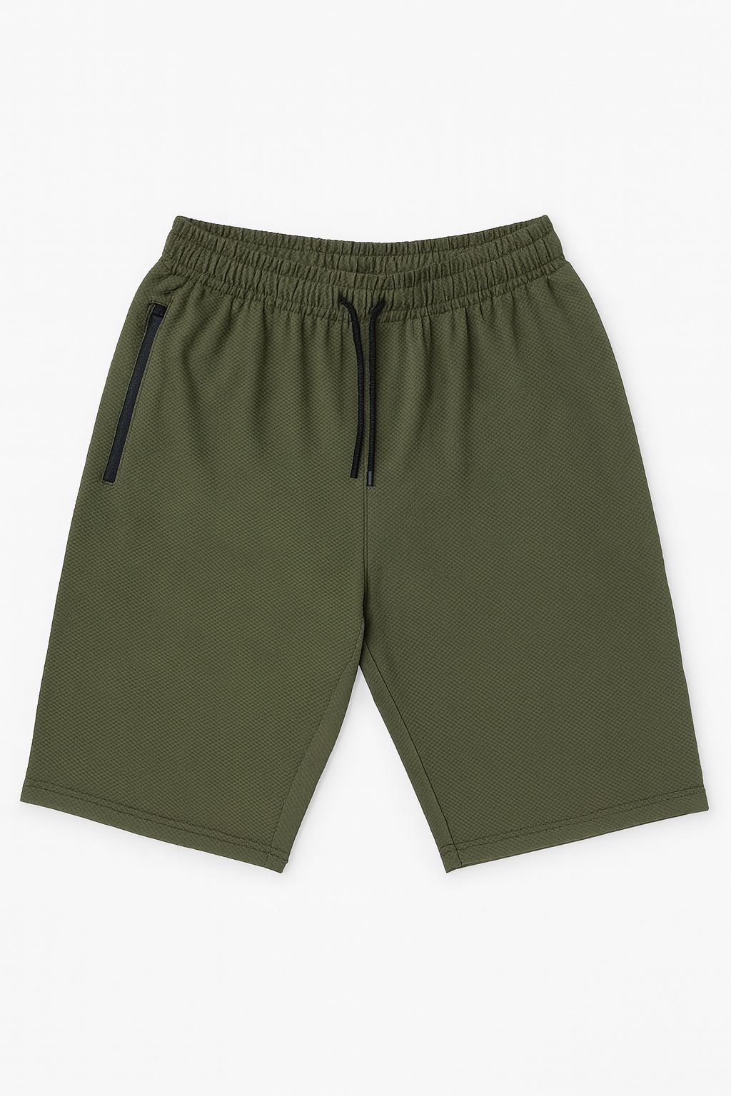 Olive Green Sports Shorts