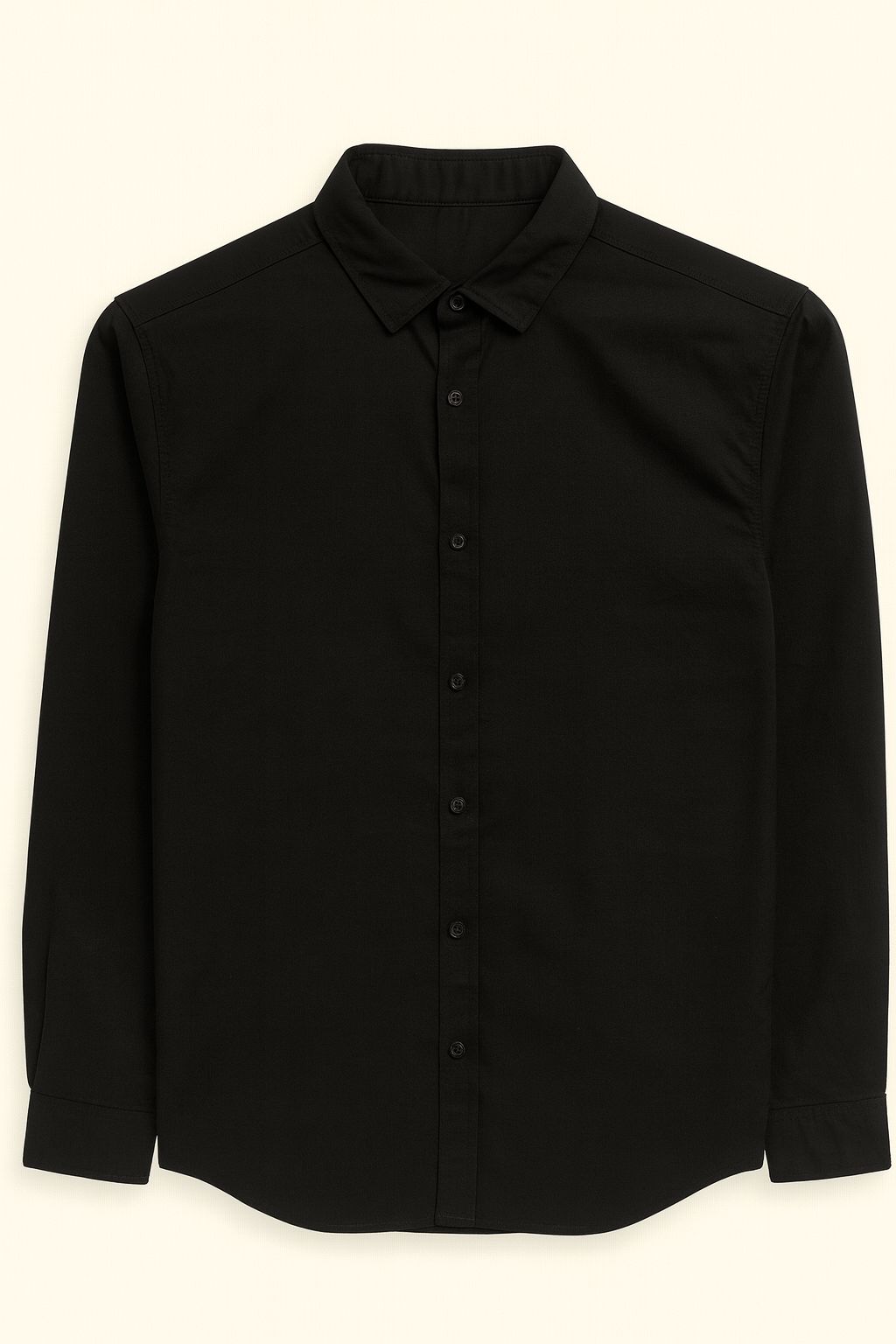 Black cotton shirt