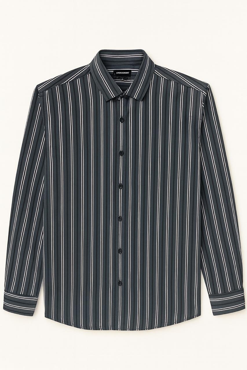 Black & White Striped Shirt