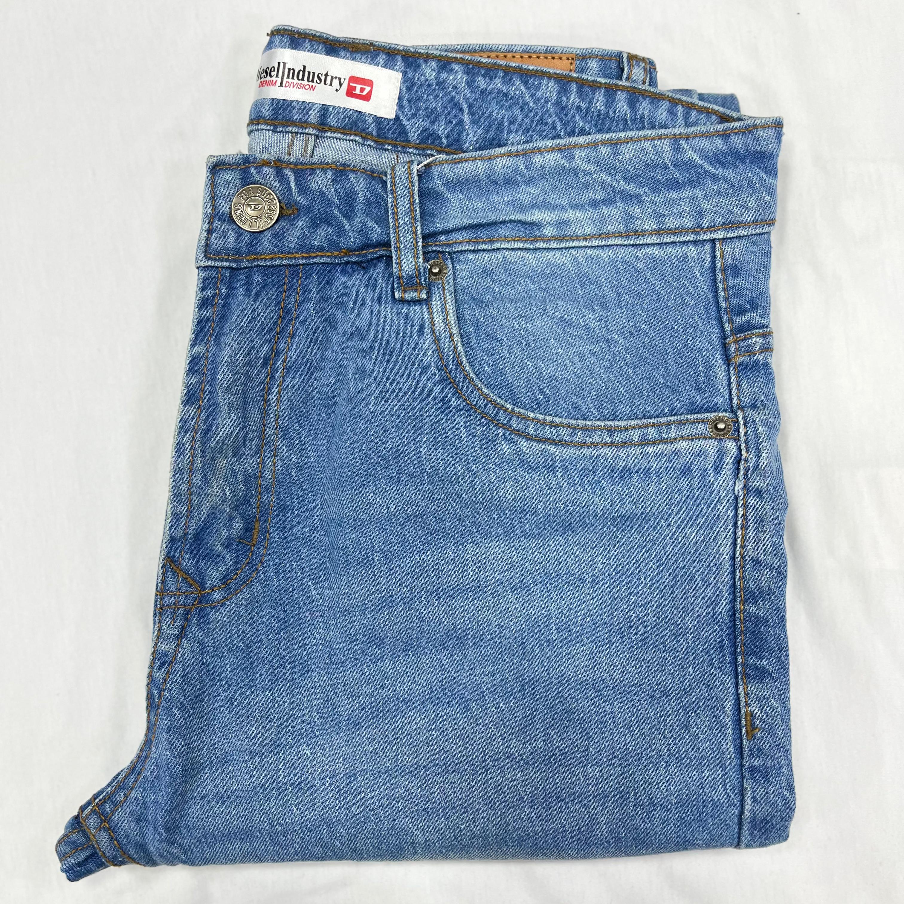 Light Blue Slim Fit Denim Jeans