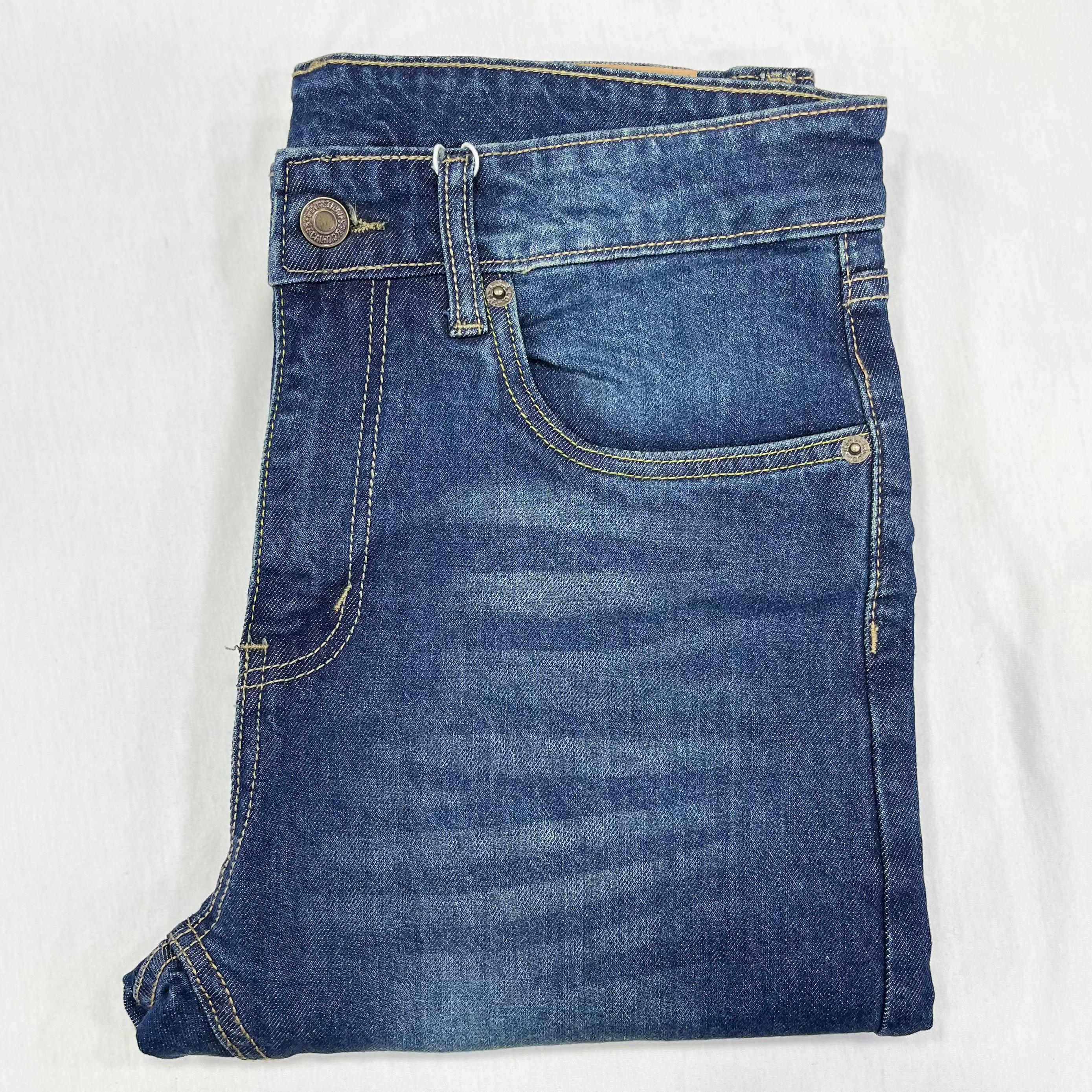 Mid Wash Denim Jeans