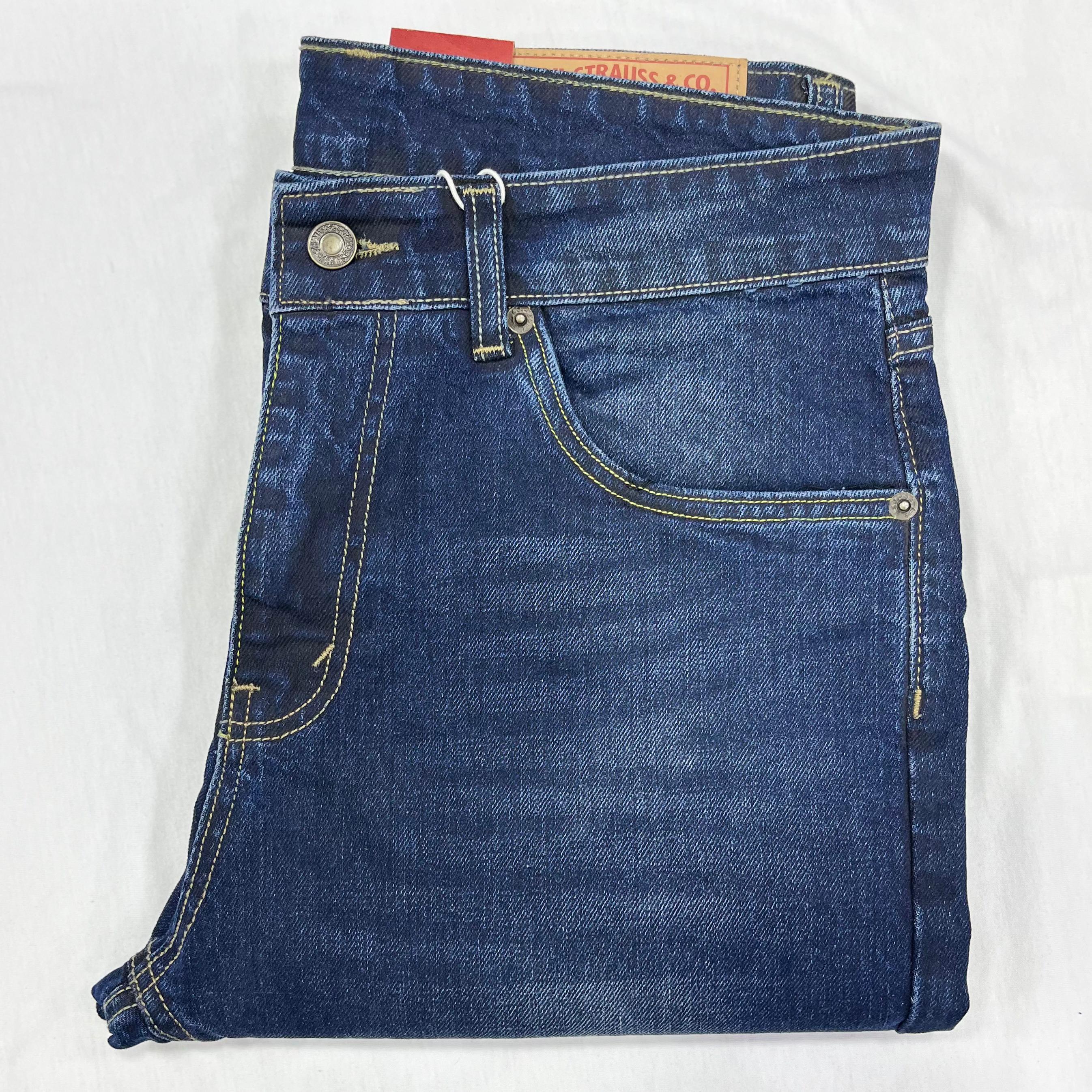 Dark Indigo Denim Jeans