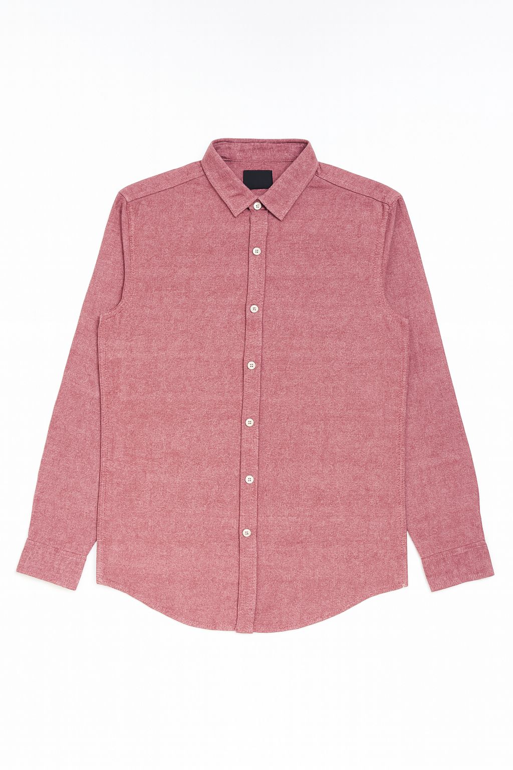 Thick Cotton Winter Casual Shirt – DEEP PINK