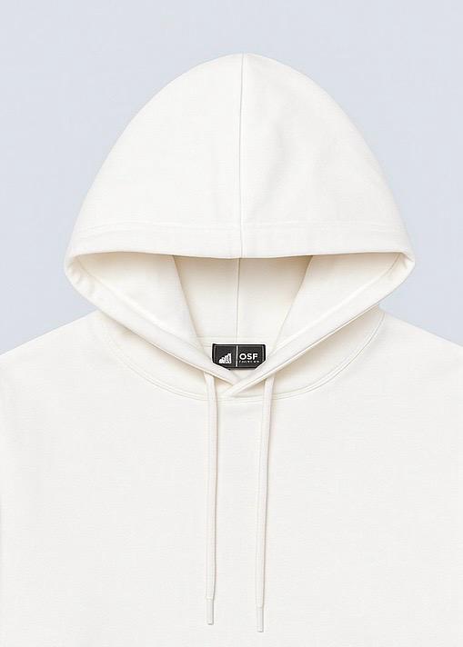 White Premium Pullover Hoodie
