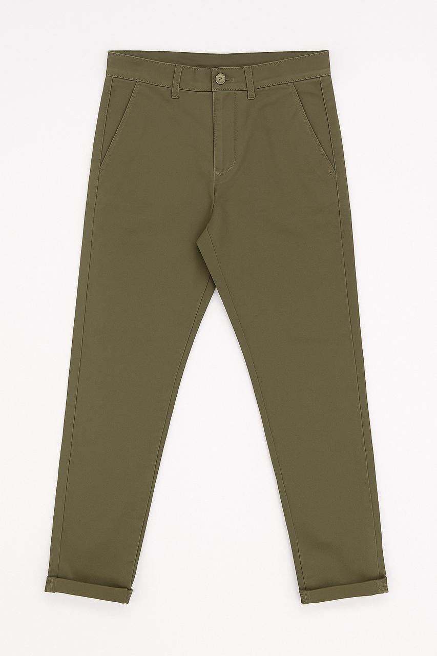 OLIVE GREEN SMART FIT CHINO