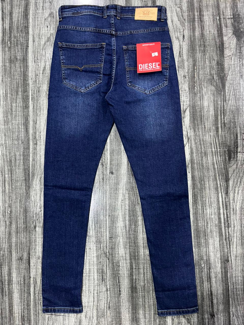 Deep Blue Denim Jeans