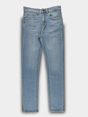 LIGHT BLUE REGULAR FIT JEANS FOR MEN